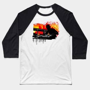 Scratching Hits Baseball T-Shirt